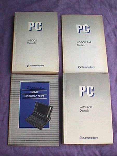 Commodore C286-LT dokumentacja