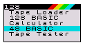 ZX 128 Menu